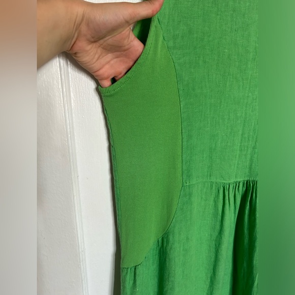 Lungo L’arno Beaded Linen Dress - Picture 17 of 17